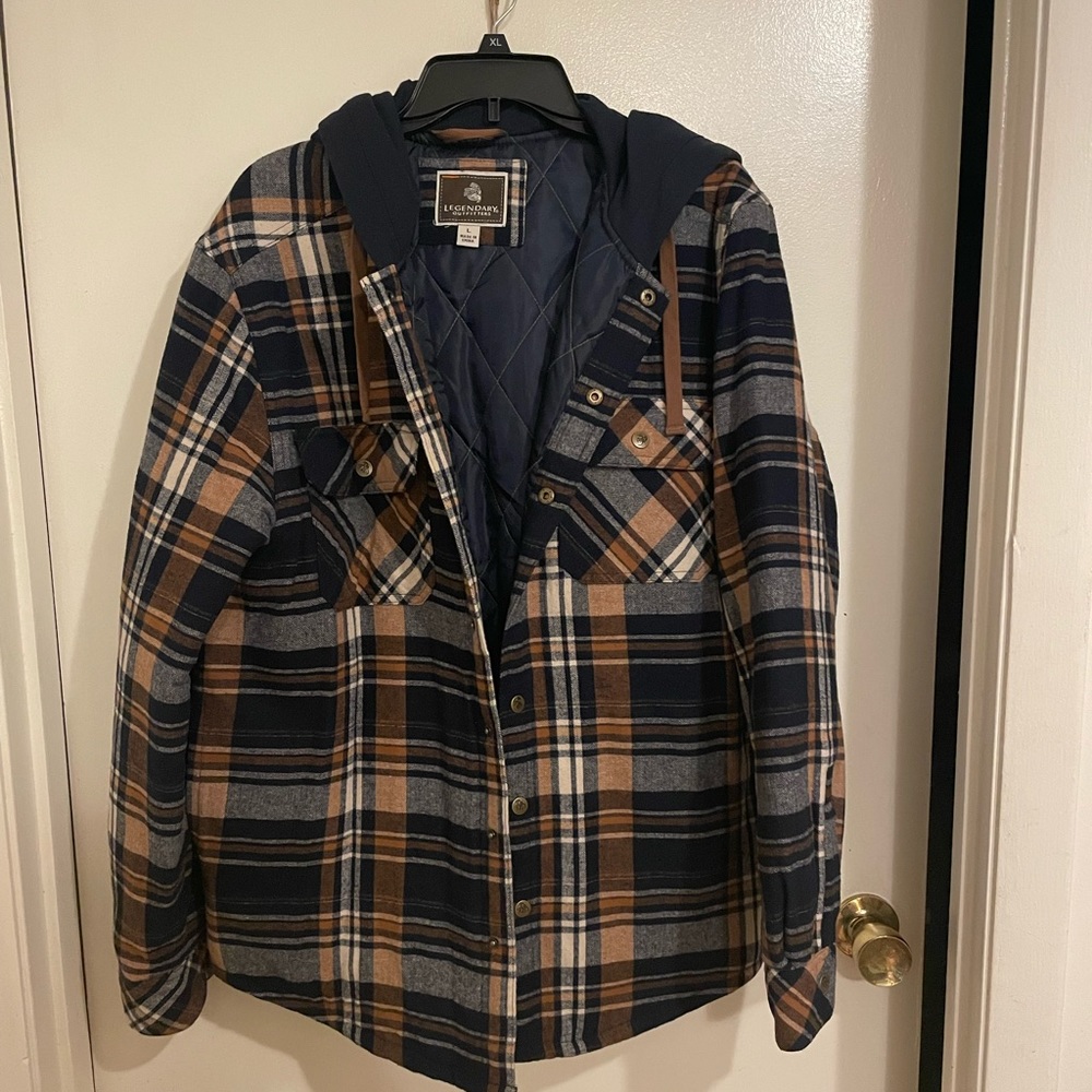 Men’s Plaid Coat